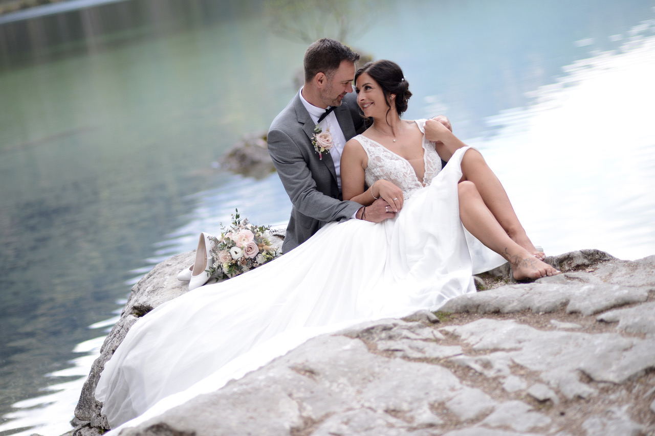 Hochzeitsfotos am Hintersee / Ramsau